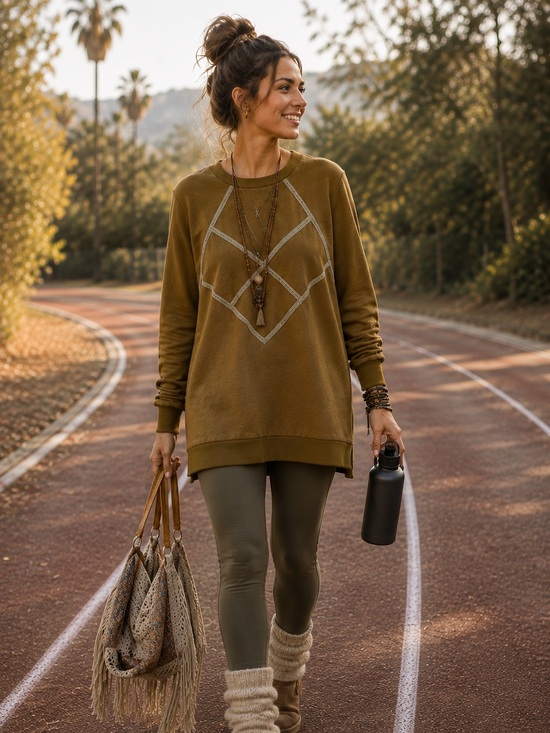Jackson Rowe Other - JACKSON ROWE | Mustard Brown Crewneck Sweater